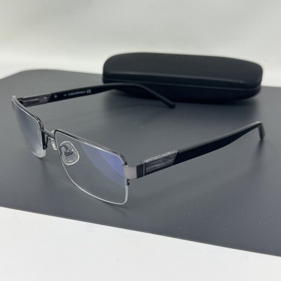 CHESTERFIELD Eyeglasses  Frame  CH43XL  0EZ7 Gunmetal 57 [] 19-150 Ch 43 XL - Picture 10 of 16